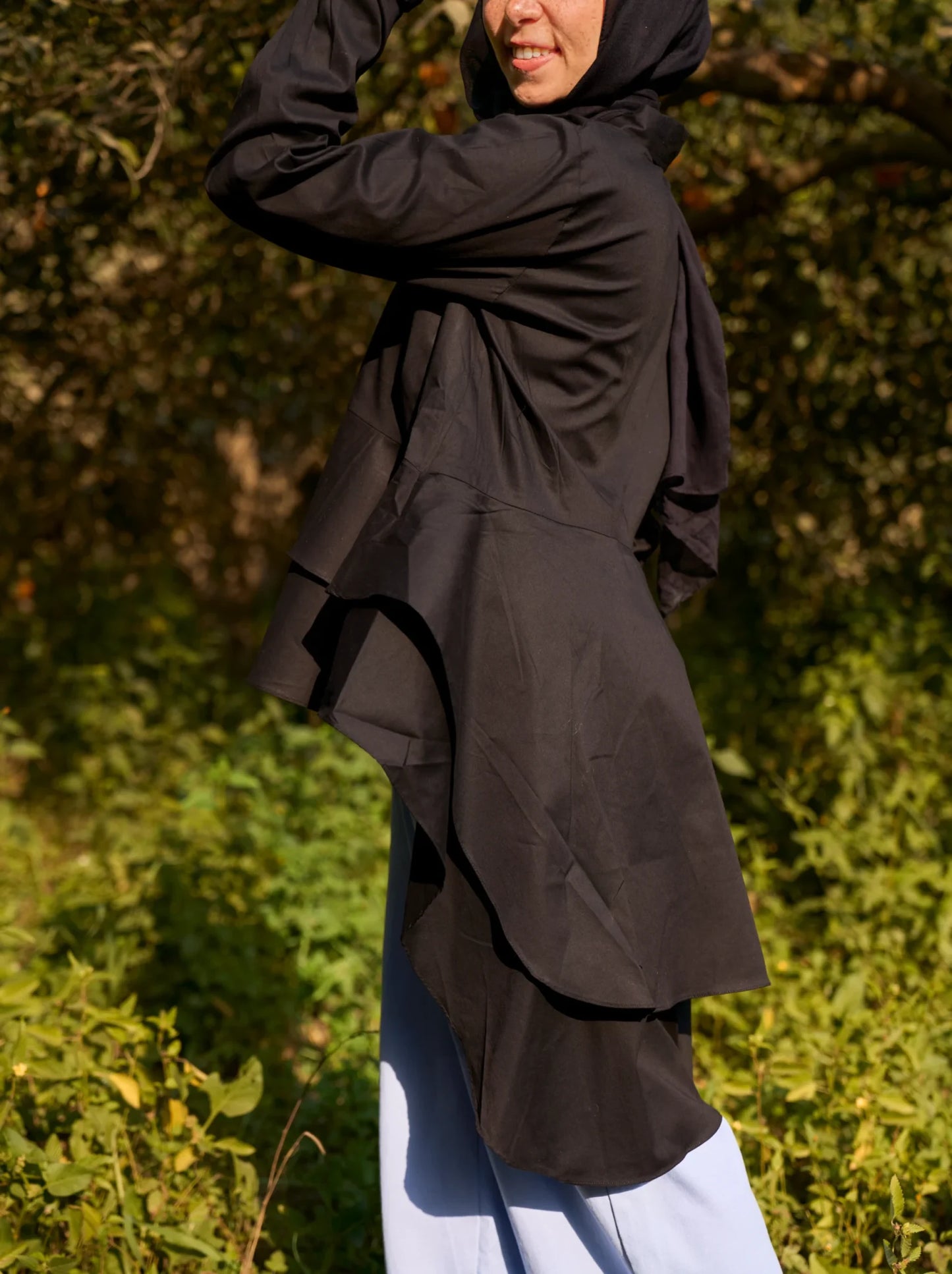Black Lotus Blouse