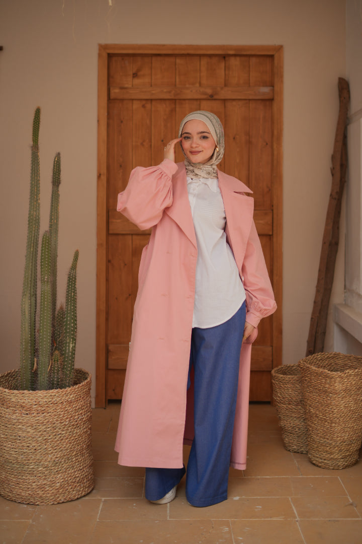 Pink Bahar Coat