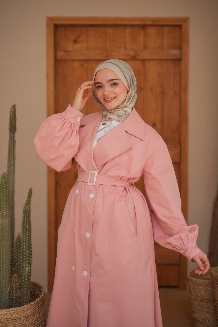 Pink Bahar Coat
