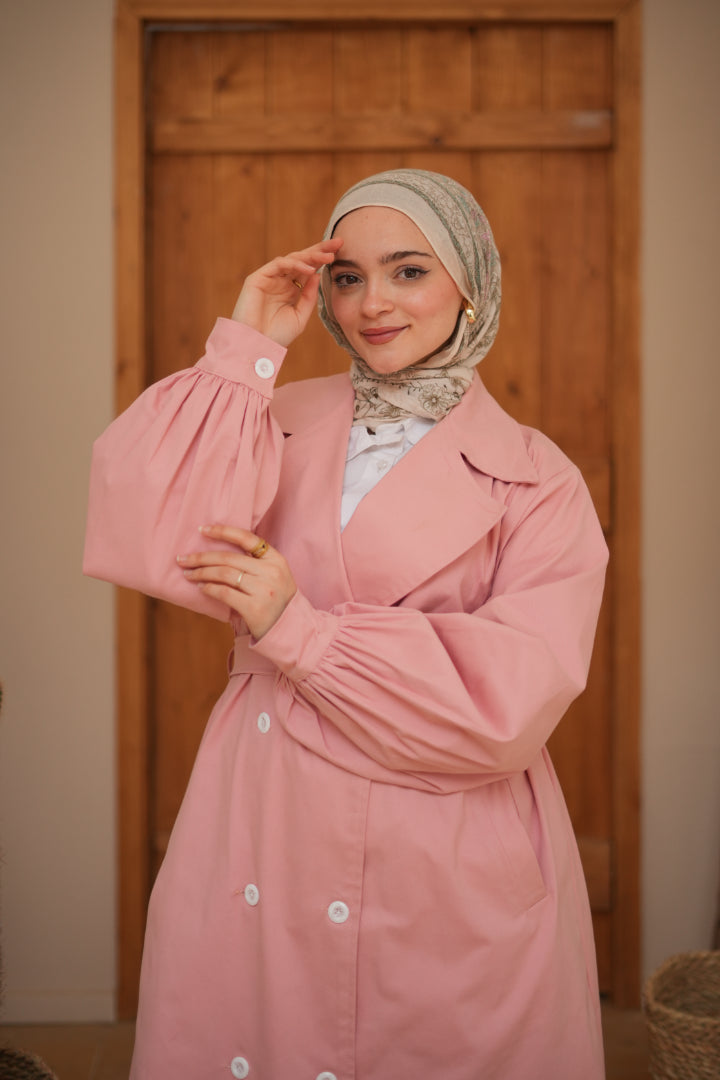 Pink Bahar Coat