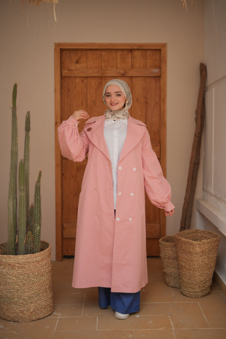 Pink Bahar Coat