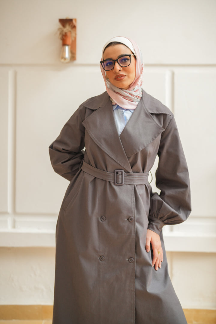 Grey Bahar Coat