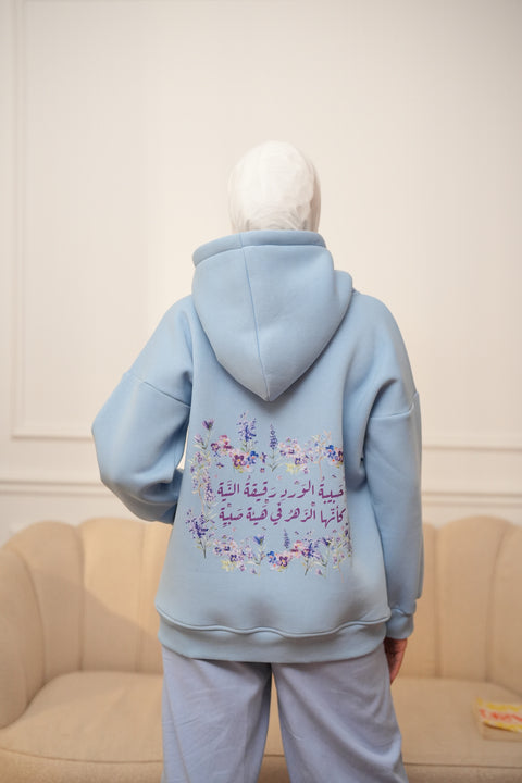 Flower hoodie