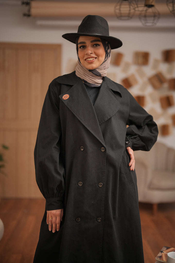 Black Bahar Coat