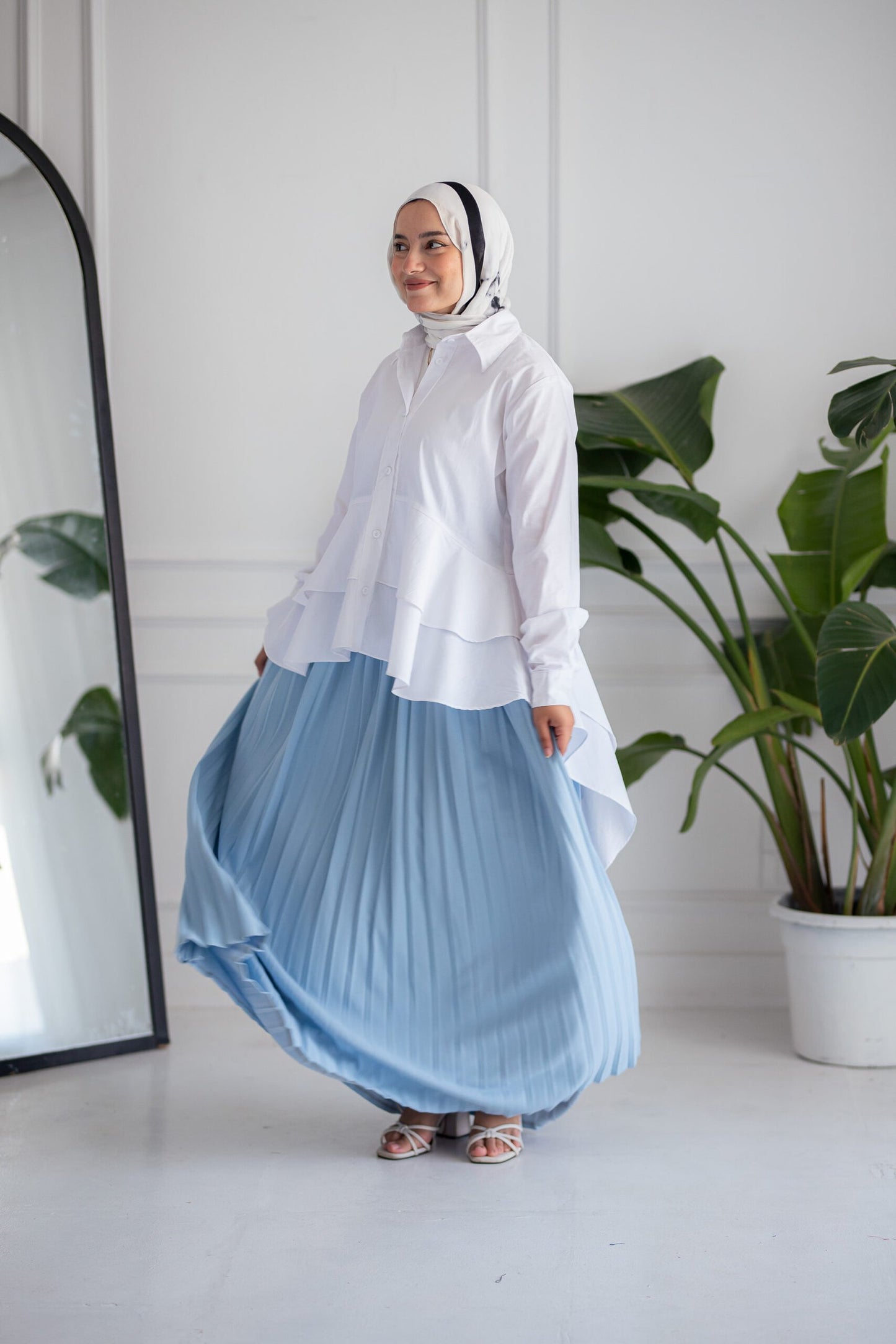 Babysky Pleated Skirt