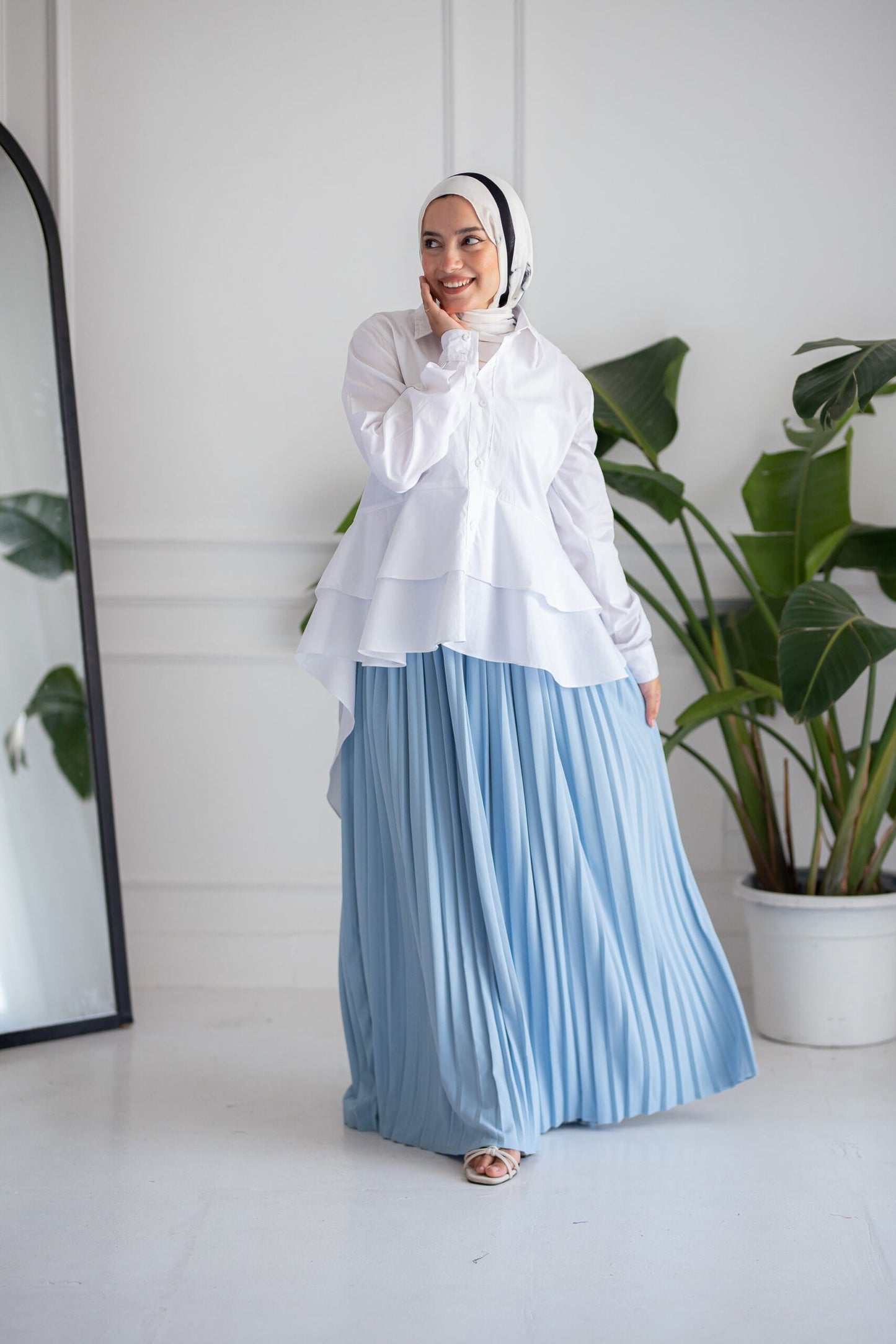 Babysky Pleated Skirt