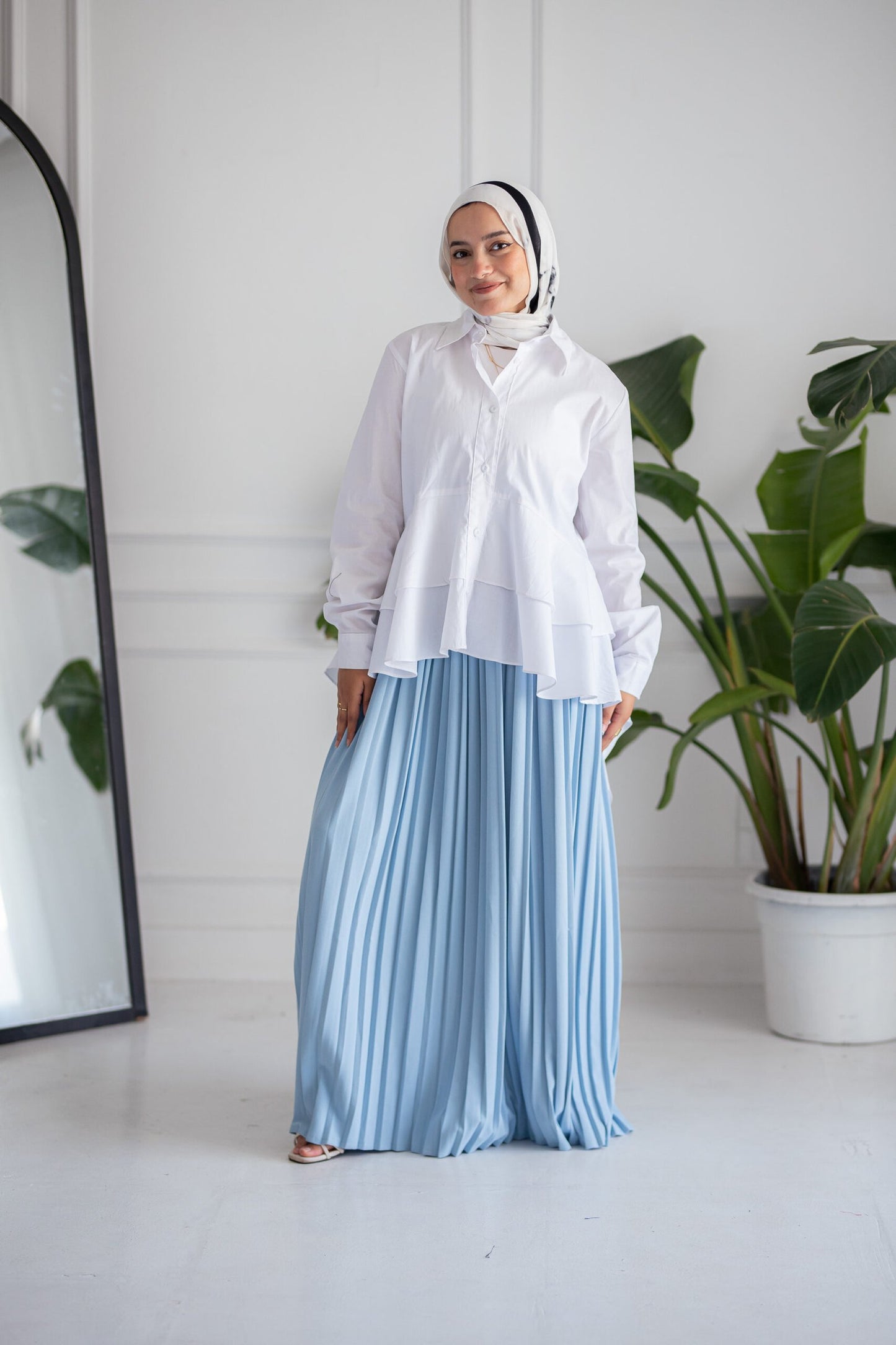 Babysky Pleated Skirt