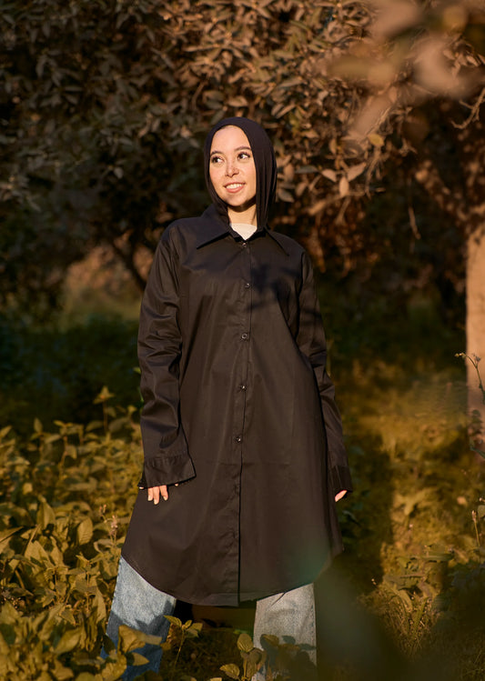 Black Long Shirt
