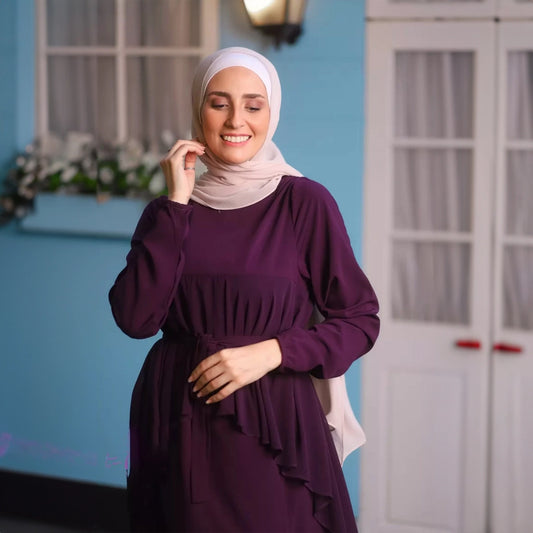 Purple Spring Night Dress