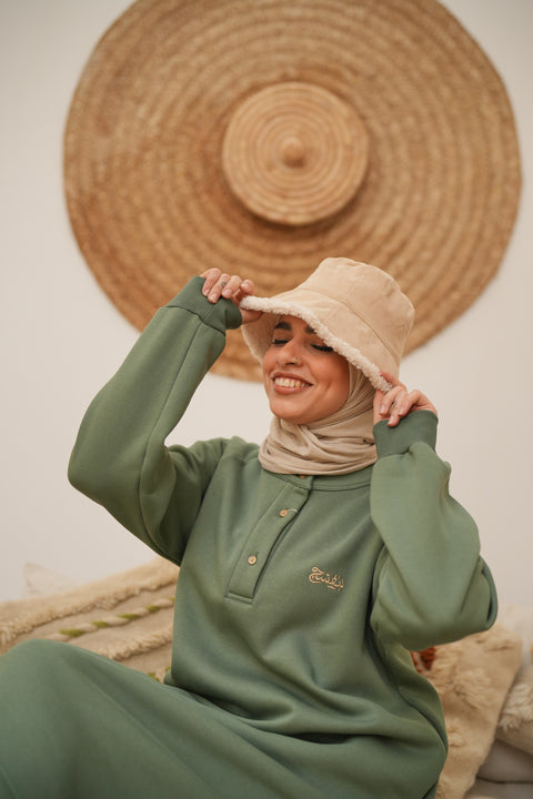 Olive Maria Hoodie Suit