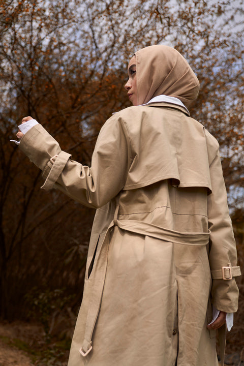 Beige London Coat