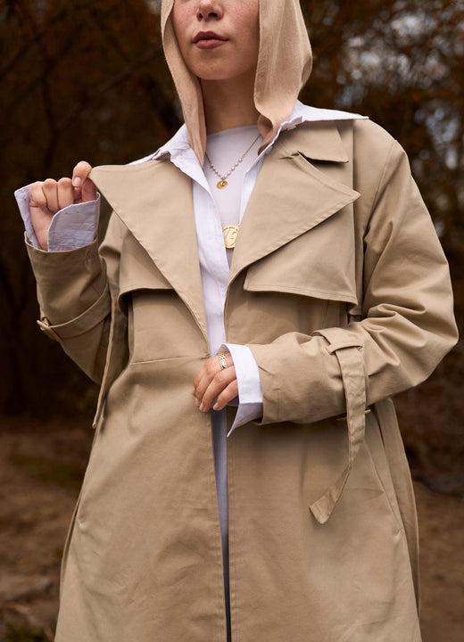 Beige London Coat
