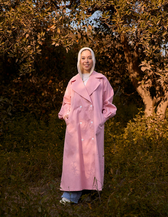 Pink Bahar Coat