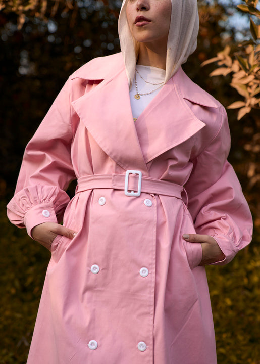 Pink Bahar Coat