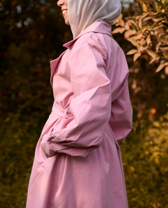 Pink Bahar Coat