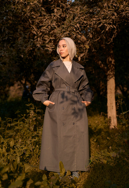 Grey Bahar Coat