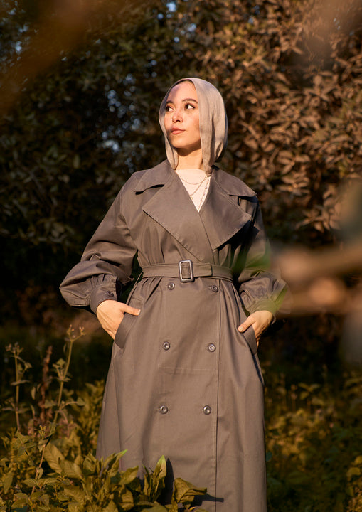 Grey Bahar Coat