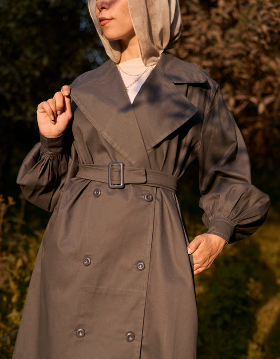 Grey Bahar Coat