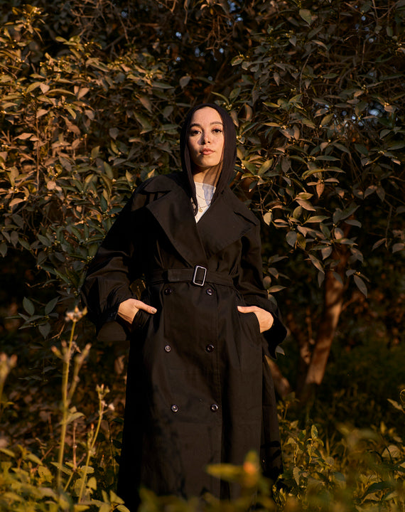 Black Bahar Coat