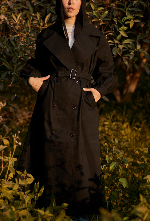 Black Bahar Coat