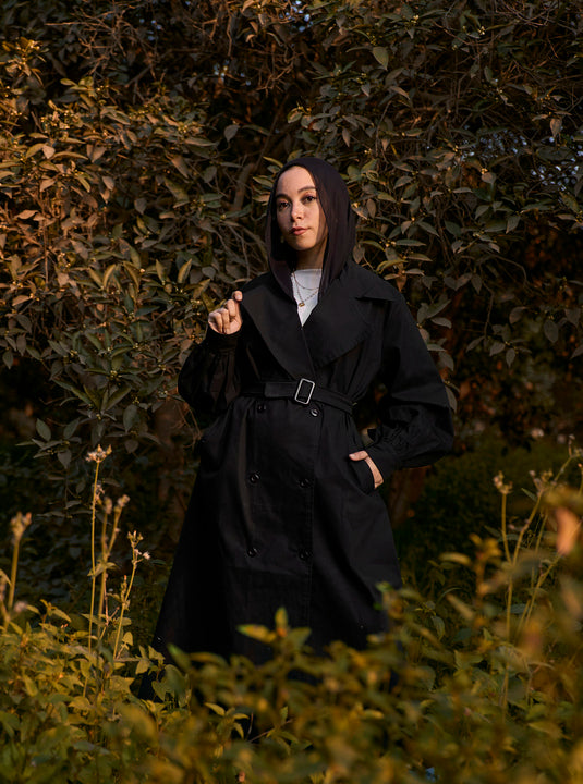 Black Bahar Coat
