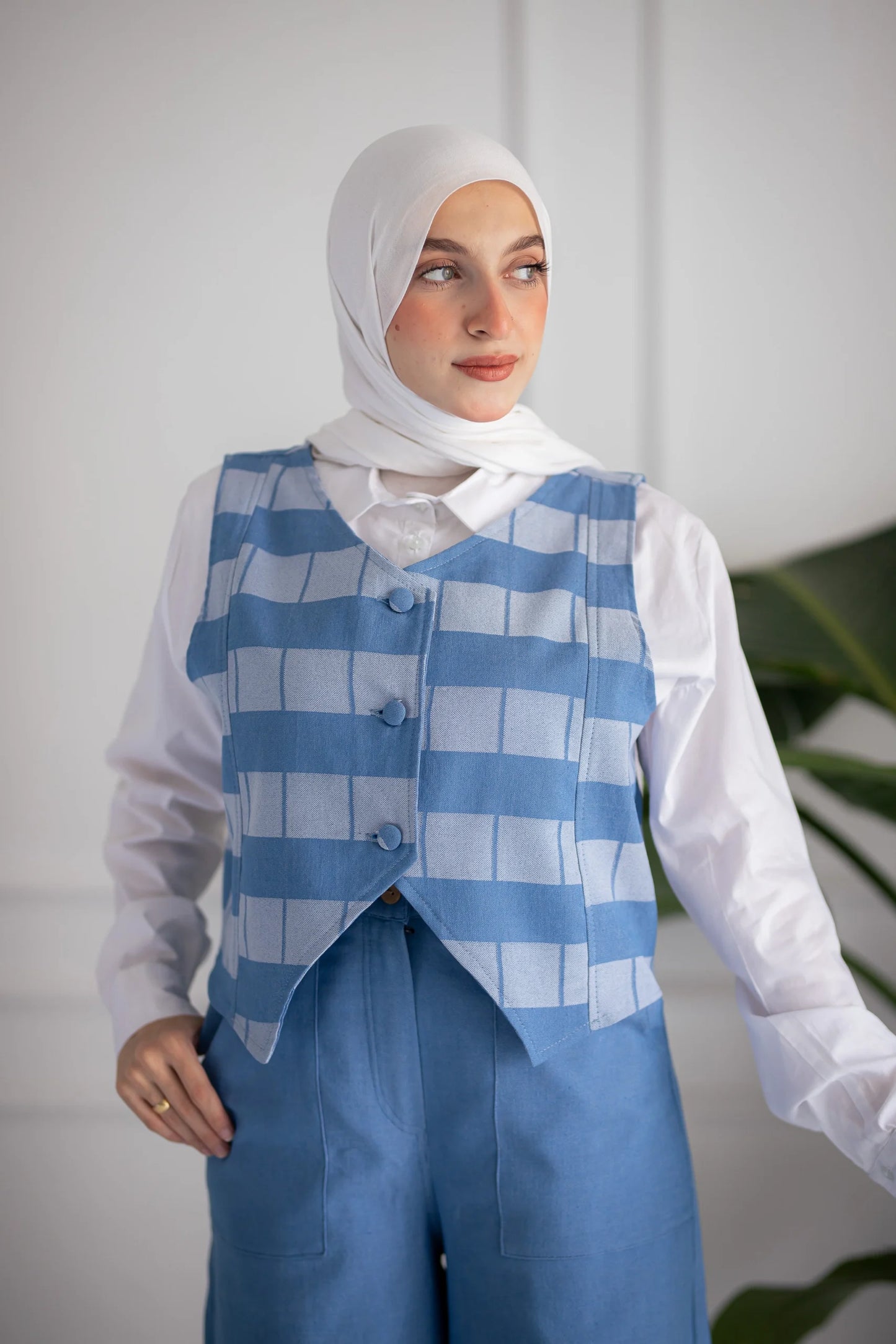 Medium Blue Denim Pants